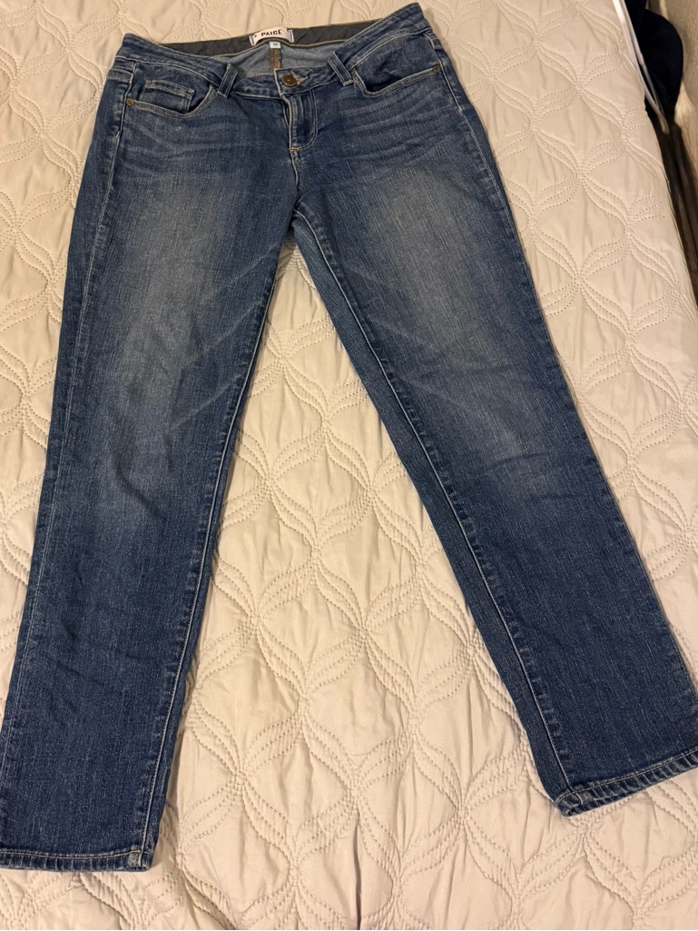 Paige Jimmy Jimmy Crop Jeans Size 25 Slim Straight